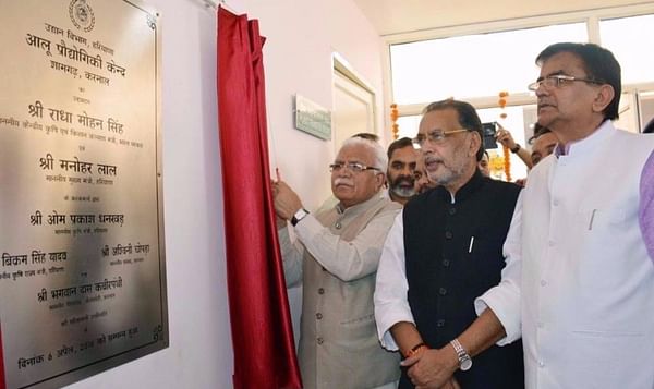 Potato Research Centre opened in Karnal, India