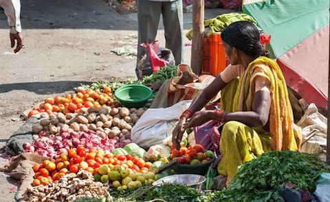 Prices of Potatoes and all other vegetables and pulses have steadily increased through the course of the coronavirus-infused lockdown. (Courtesy: Orapin Joyphuem)
Prices of Potatoes and all other vegetables and pulses have steadily increased through the course of the coronavirus-infused lockdown. (Courtesy: Orapin Joyphuem)