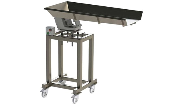 Spice Application Systems - Infeed Vibrator Tray Spice Application Systems - Infeed Vibrator Tray