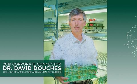 David Douches Ph.D. Professor, Director of MSU Potato Breeding and Genetics Program.
(Courtesy: Michigan State University Innovation Center) David Douches Ph.D. Professor, Director of MSU Potato Breeding and Genetics Program.
(Courtesy: Michigan State University Innovation Center)