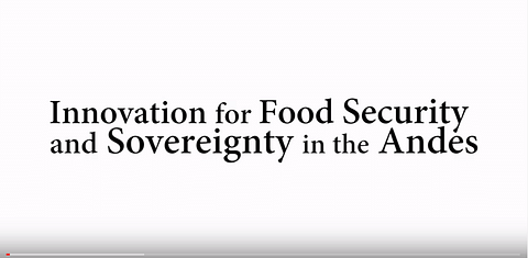 Innovación para mejorar la agricultura y la nutrición (Video)
