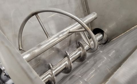 Inside PosiPro with agitator Inside PosiPro with agitator