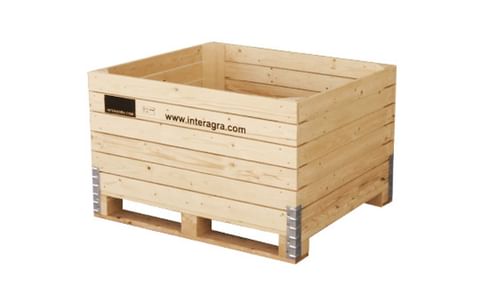 InterAgra Wooden Box for Fruits and Vegetables InterAgra Wooden Box for Fruits and Vegetables