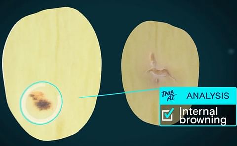 Analyse internal quality of potatoes Analyse internal quality of potatoes