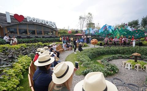International Horticultural Exhibition in Yanqing District in Beijing, capital of China, Sept. 1, 2019. (Courtesy: Xinhua | Ju Huanzong)