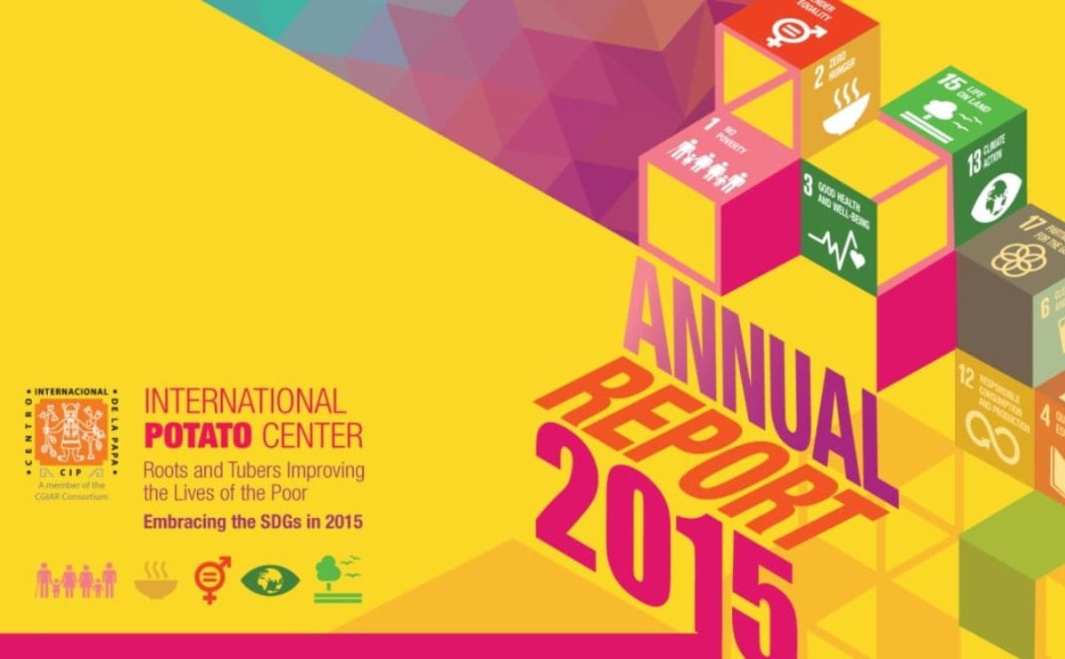 International Potato Center (CIP) Annual Report 2015.