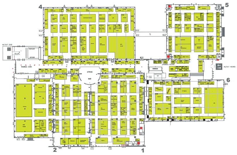 Floorplan of INTERPOM | PRIMEURS 2016 Floorplan of INTERPOM | PRIMEURS 2016
