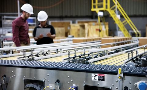 Intralox Activated Roller Belt Intralox Activated Roller Belt