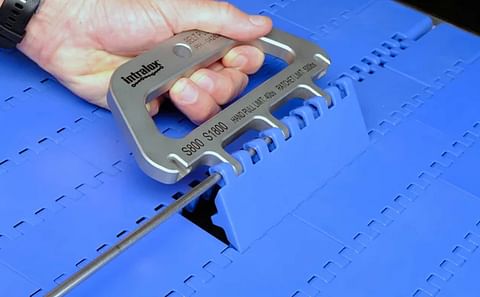 The Intralox Belt Puller enables simpler, faster and safer belt handling.