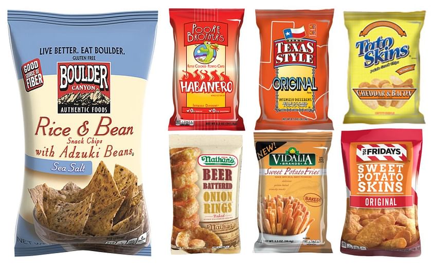 Overview of the Inventure Foods brands now added to the Utz Quality Foods line-up: Boulder Canyon®, TGI Fridays™, Nathan's Famous®, Vidalia Brands®, Poore Brothers®, Tato Skins® and Bob's Texas Style®.