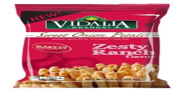 Inventure Foods, Inc. Expands Vidalia Brands™ Snack Food Portfolio With The Introduction Of Zesty Ranch Sweet Onion Petals