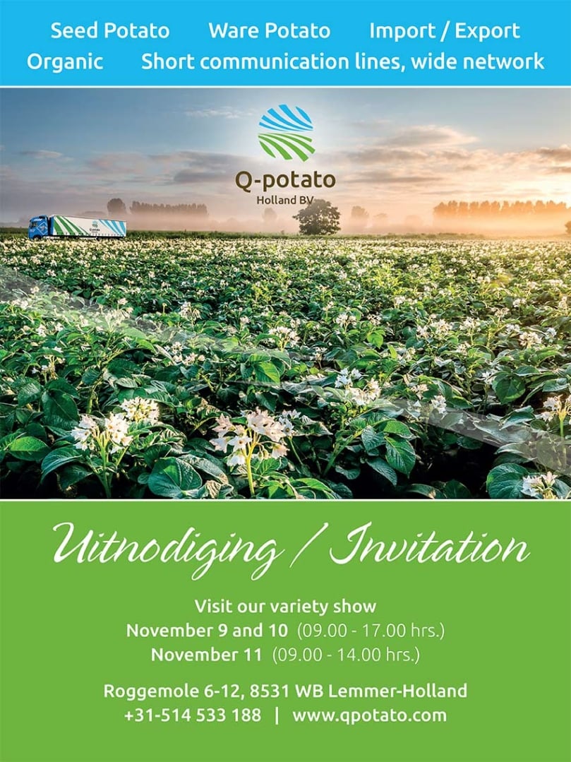 Invitation potato variety presentation 2017 Invitation potato variety presentation 2017