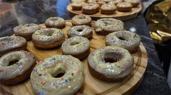Idaho potato donuts rounded out the meal at the Distrito Gastronómico event in Guatemala City. Idaho potato donuts rounded out the meal at the Distrito Gastronómico event in Guatemala City.