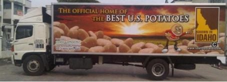 IPC-sponsored fresh produce distributor truck in Malaysia IPC-sponsored fresh produce distributor truck in Malaysia