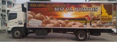 IPC-sponsored fresh produce distributor truck in Malaysia IPC-sponsored fresh produce distributor truck in Malaysia