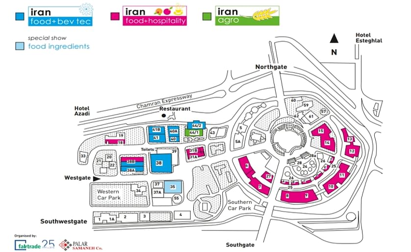 The sold-out Tehran International Fairgrounds opens its gates for the 23rd iran agrofood on 30 May to 02 June 2016.