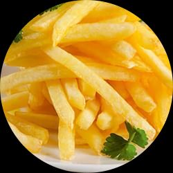 Straight Cut 9x9mm French Fries