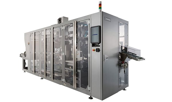 Experience more efficient and dependable snack food case packing. Experience more efficient and dependable snack food case packing.