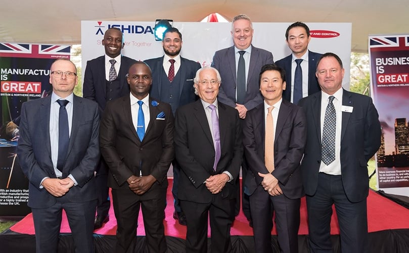 The Ishida and Heat and Control team at the launch event. The Ishida and Heat and Control team at the launch event.