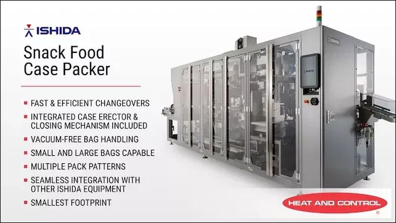 Ishida ACP-700 Snack Food Case Packer Ishida ACP-700 Snack Food Case Packer