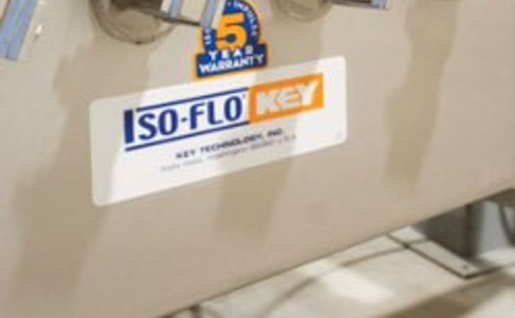Key Technology's Iso-Flo boasts flexible, contoured composite spring ...