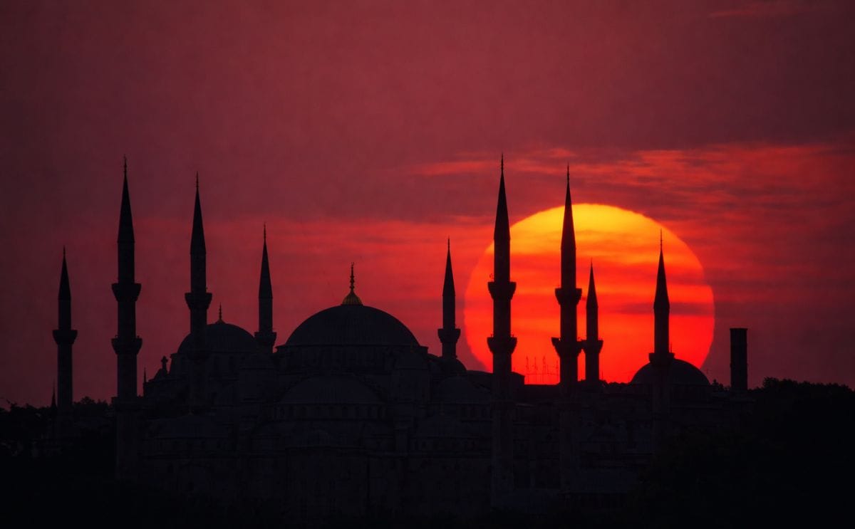 Istanbul sunset Istanbul sunset