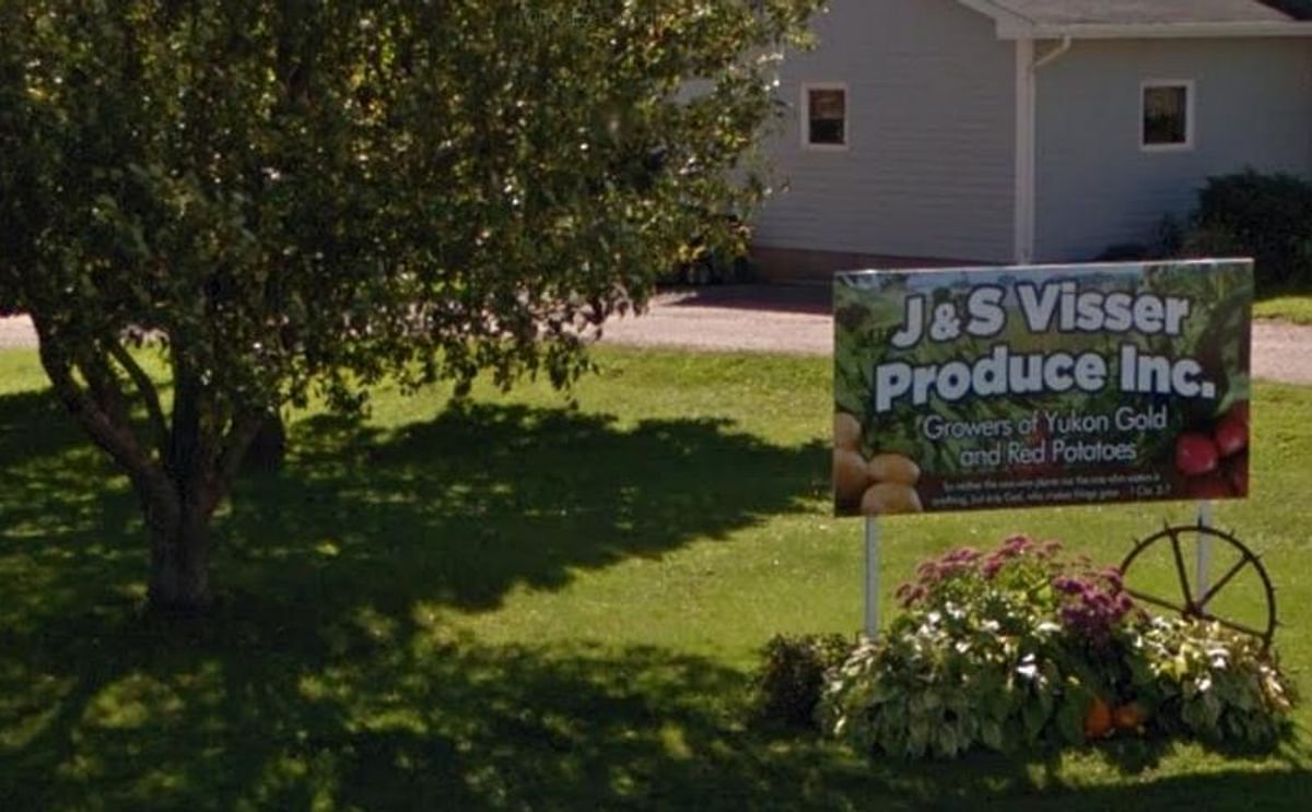 Pottao Packer J & S Visser Produce of Orwell Cove, Prince Edward Island (Courtesy: Google)