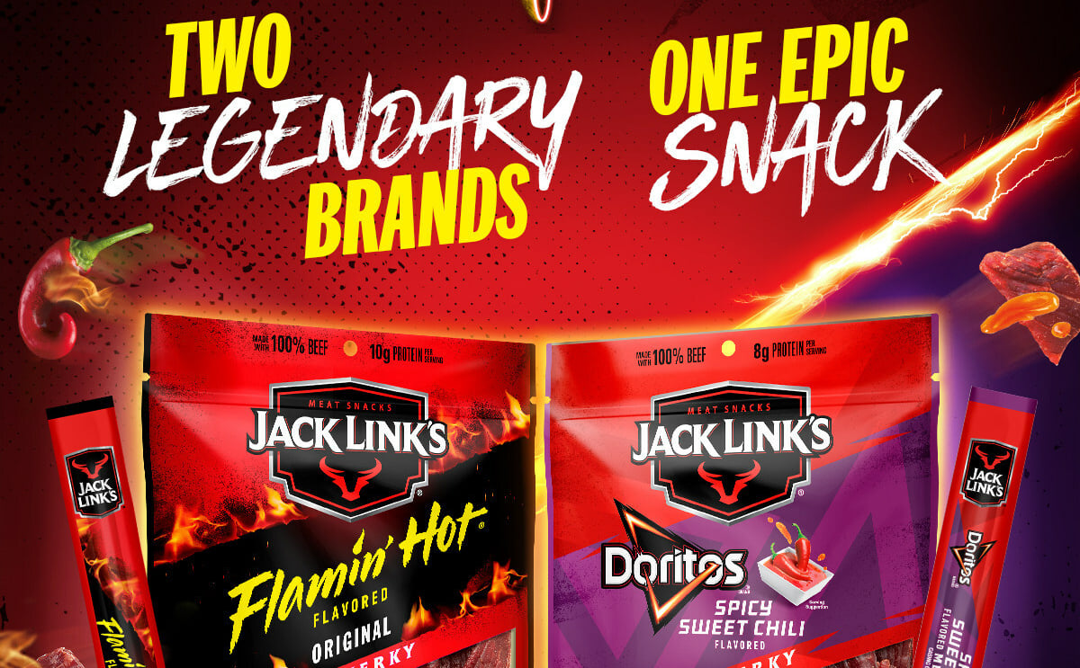 Jack Link's and Frito-Lay Unite for An Iconic Collaboration Creating Epic New Snacks with Bold Flavors Jack Link's and Frito-Lay Unite for An Iconic Collaboration Creating Epic New Snacks with Bold Flavors
