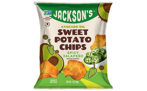 Jackson Sweet Potato Chips, Spicy Jalapeno packaging
