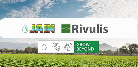 Rivulis announces completion of the acquisition of Jain Irrigation’s International Irrigation Business 