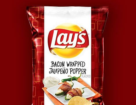 Lay's Bacon-Wrapped Jalapeno Popper" from Nick Arndt (Massillon, Ohio)