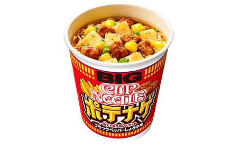 The Cup Noodle Potenage Big. “Potenage” is a mash up of “potato” and “nagetsu,” the Japanese word for “nuggets”.