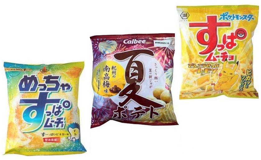 Japanese potato chip Flavor Innovation: Sour