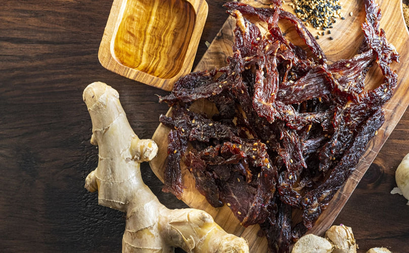 Power-Packed Nutrition in Every Beef Jerky Strip Power-Packed Nutrition in Every Beef Jerky Strip