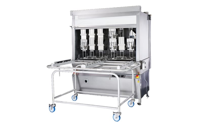 At Orkla and KiMs, the JEROS ACE Industrial Cleaning System cuts wash downtime by up to 80%, enabling faster, hygienic cleaning of multi-head weigher components.