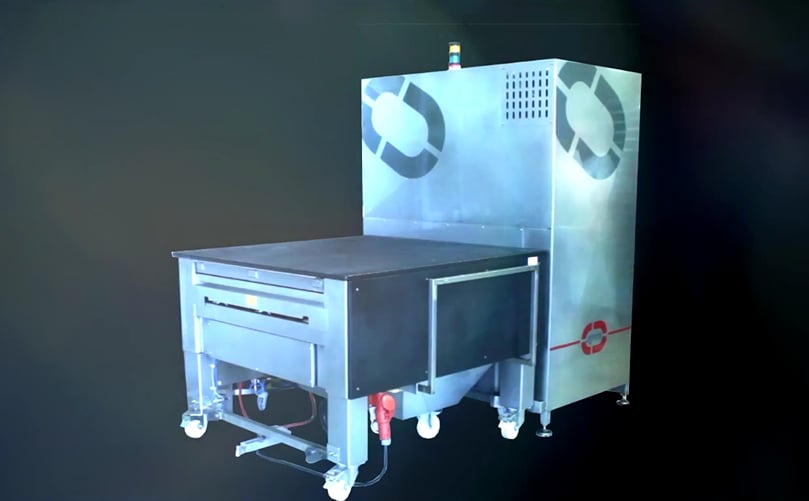 Jeros Industrial Tray Cleaning system Jeros Industrial Tray Cleaning system