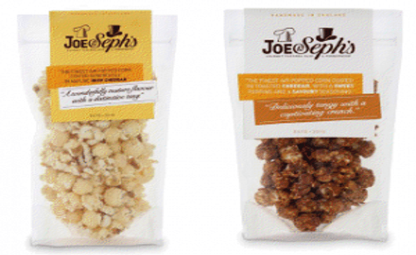 Joe&Seph’s popcorn launches new savoury cheese range