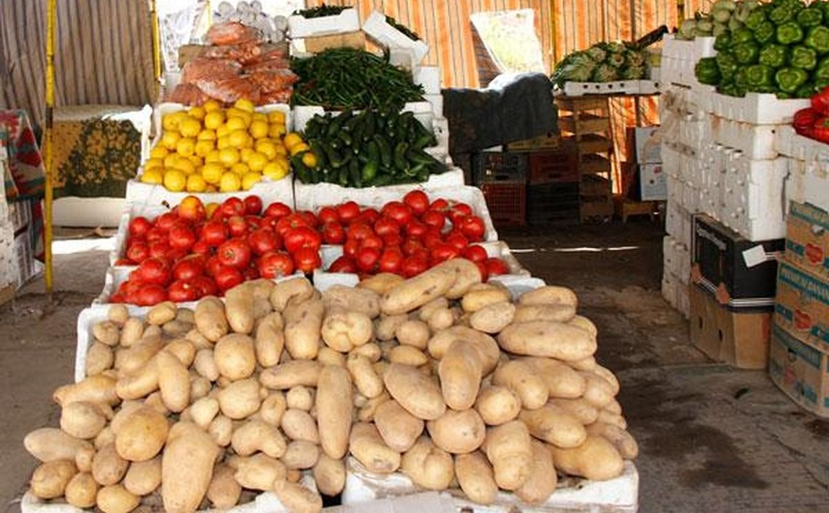 Potatoes in a Jordan marketplace (Courtesy: The Jordan Times)