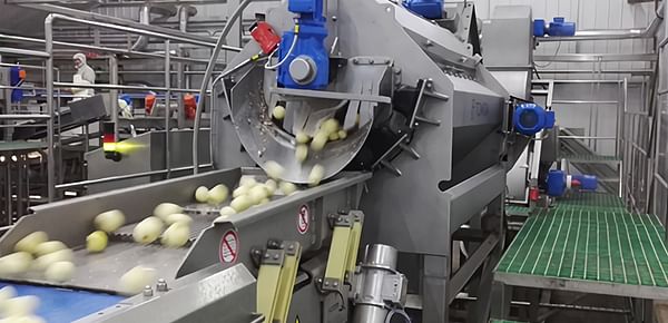 New Kaida potato processing facilities include TOMRA Peelers and Sorters
