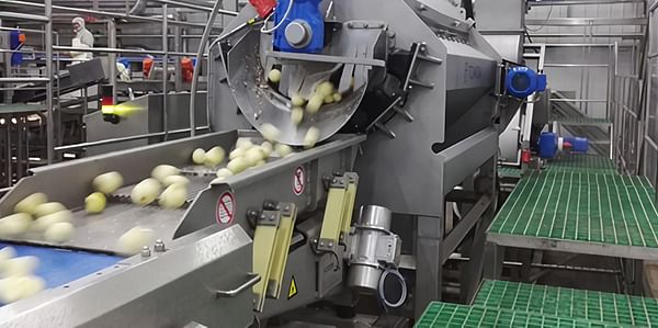 New Kaida potato processing facilities include TOMRA Peelers and Sorters