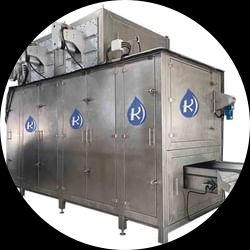 Continuous Belt Dryer for Extruded Snacks