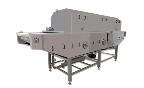 Kanchan Metals Belt-Type Potato Blancher Kanchan Metals Belt-Type Potato Blancher