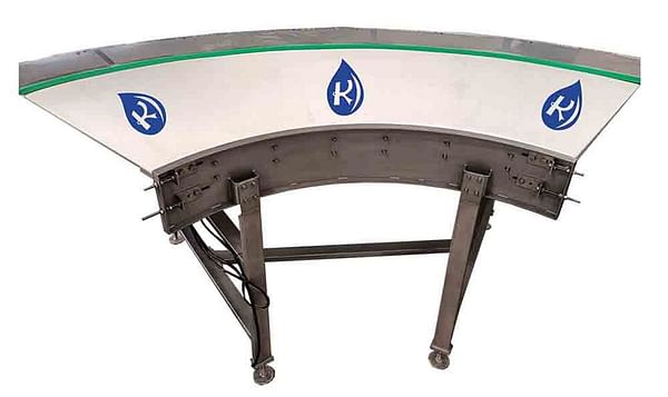 Kanchan Metals - Curve Conveyor (90-degree turning conveyor)