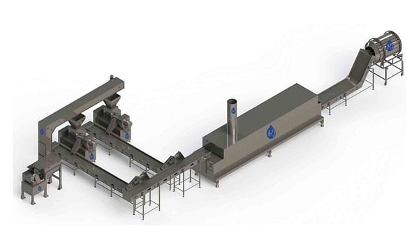 Kanchan Metals - Baked Snacks Line (Baked Extruded Snacks Puff Ring product making machine)