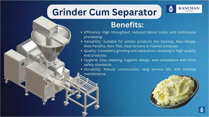 Grinder Cum Separator From Kanchan Metals Grinder Cum Separator From Kanchan Metals