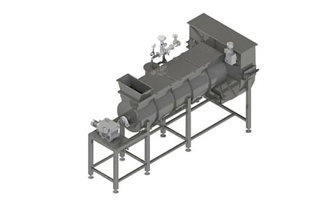 Kanchan Metals Continuous Screw Blancher Kanchan Metals Continuous Screw Blancher