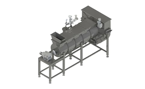 Kanchan Metals Continuous Screw Blancher Kanchan Metals Continuous Screw Blancher