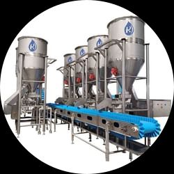 Continuous Namkeen Blending/Mixing system