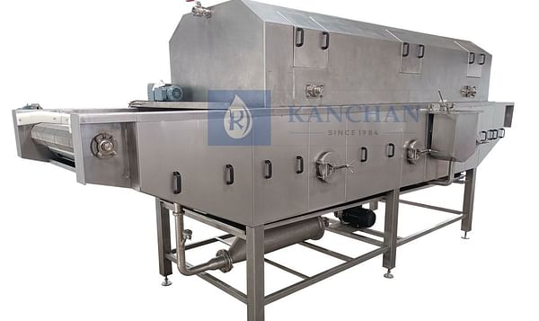 Kanchan Metals Potato Blancher-Belt Type