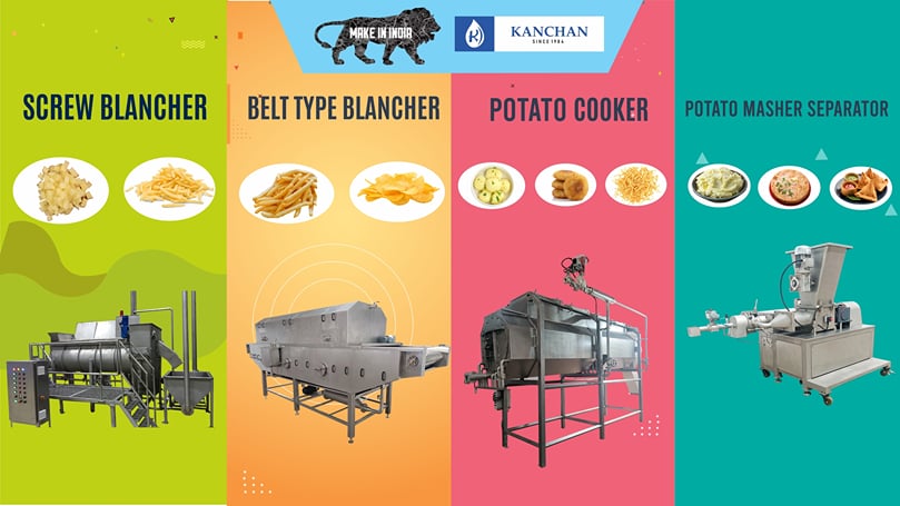 Kanchan Metals Potato Processing Equipment Kanchan Metals Potato Processing Equipment